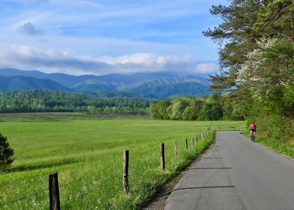 #1. Great Smoky Mountains: Cycle Cades Cove